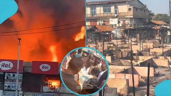 Dansoman fire: Market devastated as young child sadly passes away