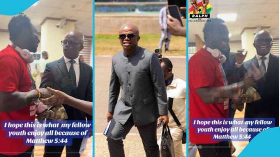 Ralph St Williams makes up with Stephen Amoah, cracks jokes with him