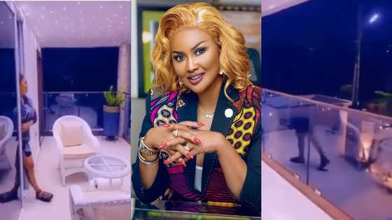 “In all things, make money” - Fans amazed as video of McBrown’s glass mansion drops online for the first time