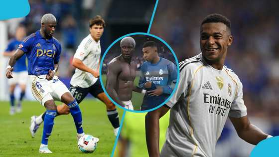 Full circle for Kwasi Sibo: Ghanaian midfielder exchanges shirt with Kylian Mbappe