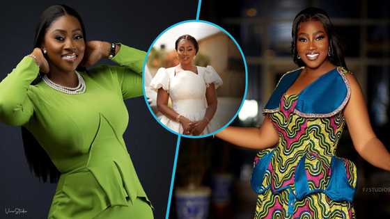 TV3 presenter Cookie Tee smiles elegantly as she apologises to Ewe men with heavy names: "They forced you"