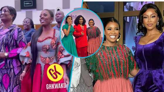 Nana Aba Anamoah and Serwaa Amihere slay in stunning dresses at the Women of Valor conference