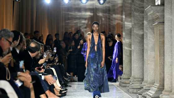 Stars turn out for Armani's final collection in Milan