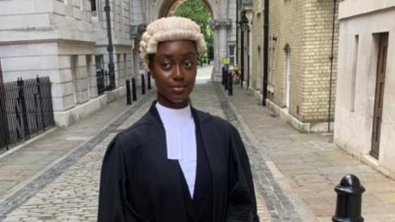 Ghanaian student called to the Bar of England and Wales after earning her Master's; makes her dad proud