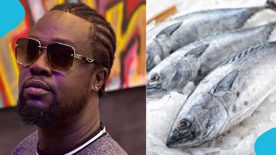 Ghanaian actor Eddie Nartey complains about price of fish in Accra