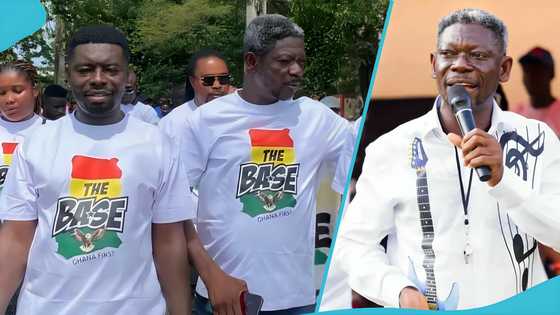 Tension rises as Agya Koo’s ‘The Base’ reportedly faces court battle over name and identity dispute