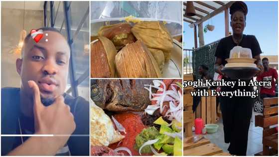 Ghanaian man causes stir as he spends GH¢250 on kenkey in video