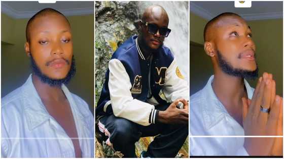 King Promise lookalike grows hair, says he is tired of the lookalike job