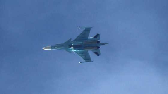 Russian military jet crashes in south west, at least two dead