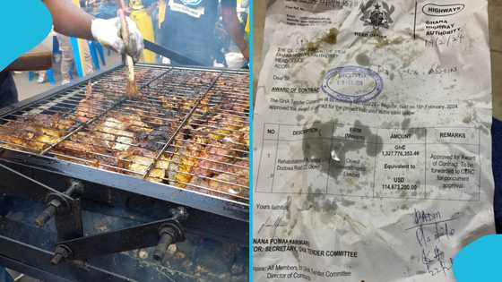 Kebab seller uses alleged old road contract valued at over GH₵1 billion to sell meat to customers