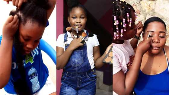 Special talent: 11-year-old beautician Stylish Nelissa styles bride, braids own hair, others in 5 amazing videos