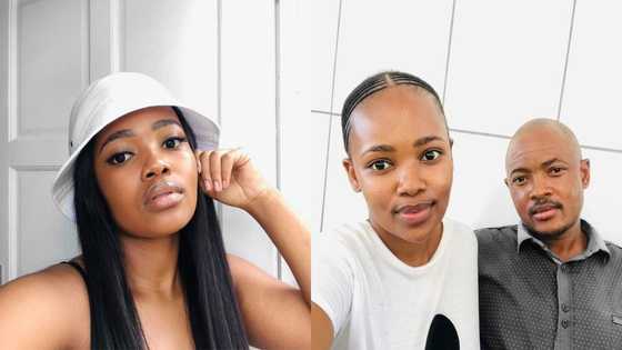 "Is your father single?" - Social media users ask as lady flaunts cute dad in photo