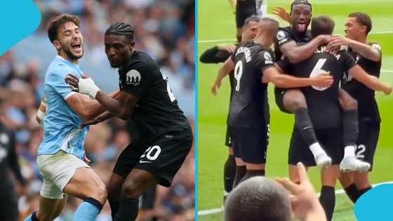 Kudus playfully teases Man City fan after Tottenham win (Video)