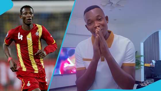 Inside John Paintsil's beautiful home: Black Stars No.2 coach sings moving gospel song in video