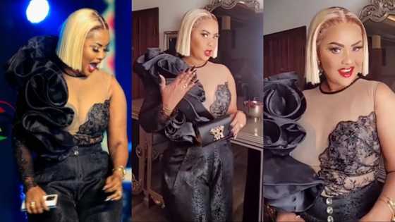 Style Queen: Nana Ama McBrown stuns in fabulous black dress at VGMA21, fans impressed