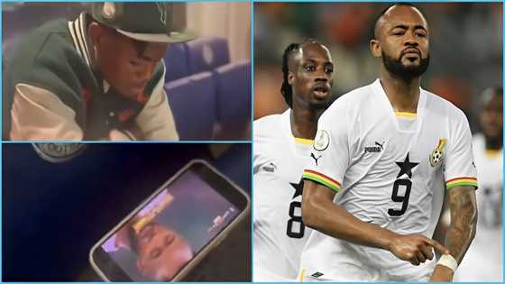 AFCON 2023: Fatawu Issahaku watches Ghana vs Mozambique game from stands, looks sad in video