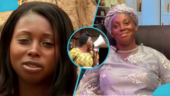 Legendary gospel singer Margaret Mensah spotted preaching on the streets, video