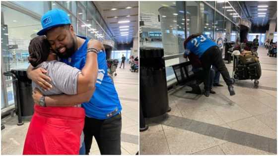 After 7 Years Apart, Man Flies Parents to USA to See Their Grandkids; Photos Go Viral