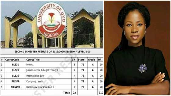 Lady breaks 36-year-old record at her university after bagging first class in law