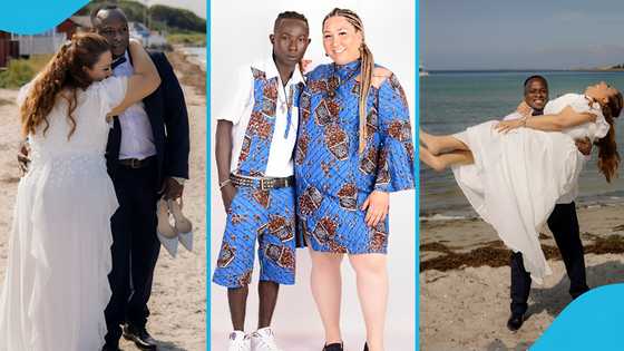 Patapaa's ex-wife remarries weeks after their divorce, lovely wedding photos emerge