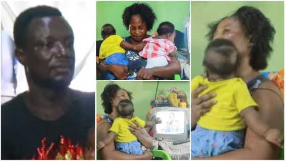 Ghanaian couple gives birth to beautiful quadruplets; begs for help to feed babies in emotional video