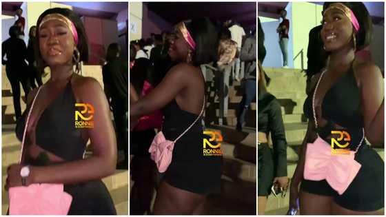 Hajia Bintu rocks booty shorts and bralette at Wizkid Live in Accra concert, video gets many people talking