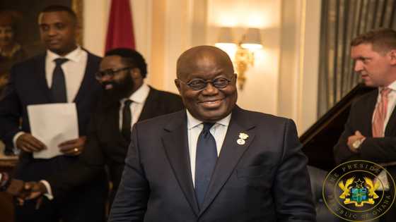 Photos of Akufo-Addo at UK-Africa Summit pop up online; Ghanaians react