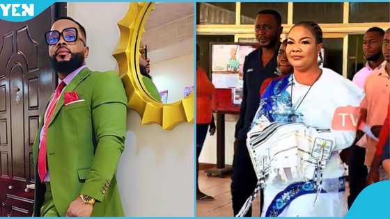 Prophet who ordained Agradaa as an evangelist begs her family to eject Asiamah from the house