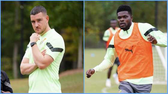 Partey: Arsenal physiotherapist joins Black Stars camp, peeps raise concern over player's fitness