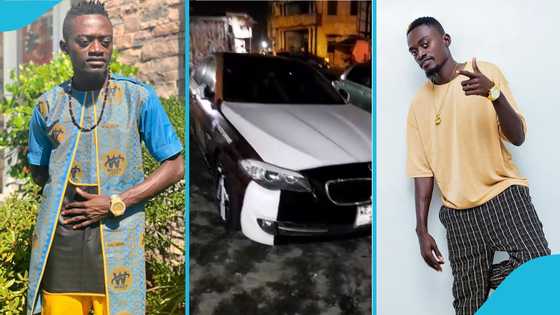 Lil Win flaunts customised BMW months after crashing his Benz