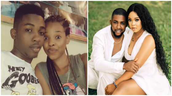 'Before & now' photos of cute couple which shows massive transformation over the years wows many