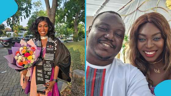 Man celebrates wife for bagging a master’s after balancing pregnancy, motherhood and full-time job