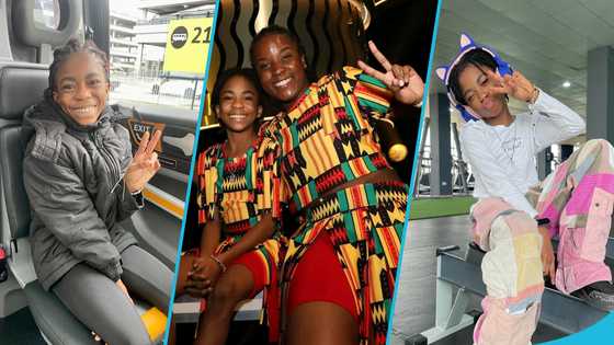 Abigail shows off her school uniform to her new school in the UK in a lovely video, many congratulate her