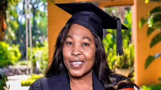 Lady dedicates 12 distinction graduation pass to lovely grandma