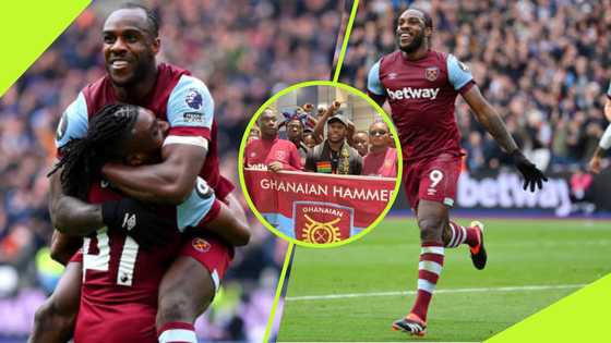 West Ham Star Michail Antonio Arrives in Ghana, Receives Rapturous Welcome from Fans