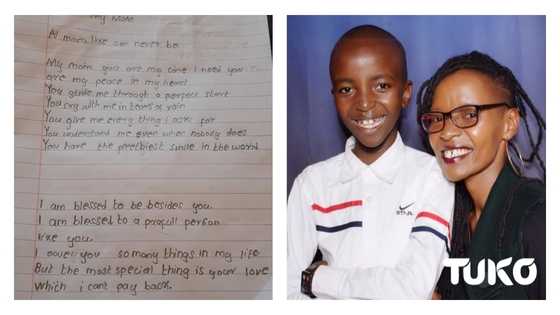 Parenting: 10-year-old boy pens emotional poem for ailing mother