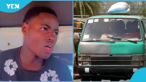 Trotro mate confronts elderly passengers over 15 per cent reduction, video breaks hearts