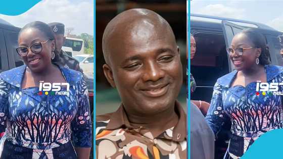 Appiah Stadium's cheerful praise for Lady Julia Osei Tutu stirs emotions online, video