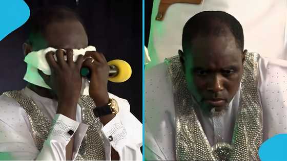 Ogyaba breaks into tears during powerful worship, emotional video angers Ghanaians