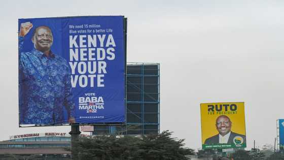Kenya's Odinga slightly ahead in presidential race: early results