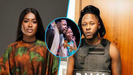 Medikal mother speaks amid his divorce saga and 'fight' over East Leogn with Fella Makafui