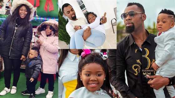 Rare photo of all 5 children of Rev Obofour pops up online as the world marks Father's Day