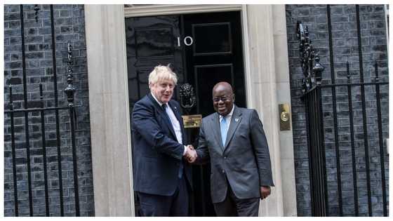 Akufo-Addo and UK's Boris Johnson condemn Russia's hostile invasion of Ukraine