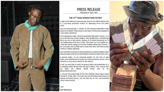 Jay Bhad: Ghanaian hip-hop artiste removed from the best new artiste award at the VGMAs