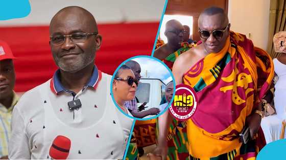 Kennedy Agyapong’s baby mama wows with beauty and simplicity at wedding of Ofori Sarpong’s nephew, video
