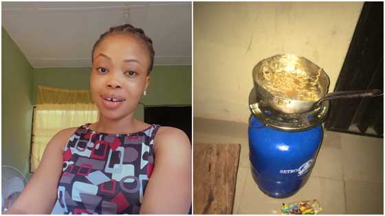 Lady recounts how food she was cooking outside hostel room suddenly 'vanished'