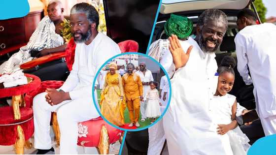 Papa Shee keeps it private as rare photos with wife and daughter emerge