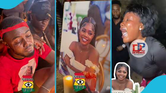 Sad scenes at Priscilla Nyamalor’s candlelight vigil in Kasoa evoke sorrow, video