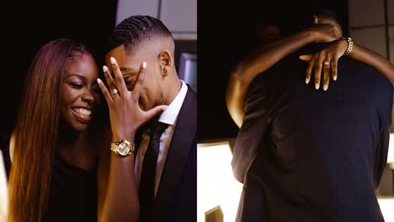 Double blessings: Pretty lady celebrates as 24th birthday turns into engagement