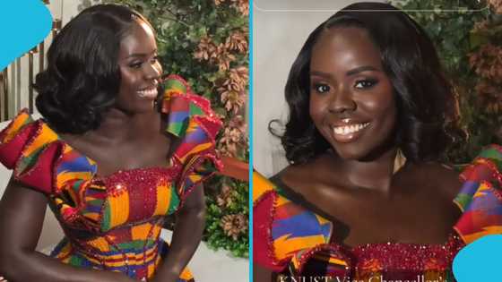 KNUST Vice Chancellor's daughter ties the knot in a beautiful ceremony, videos drop
